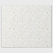 Hattie Confetti Waterverf Stippen inpakpapier (Vlak)