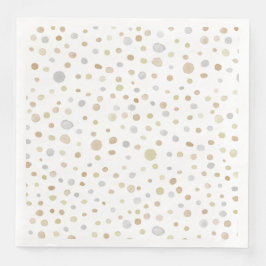 Hattie Confetti Waterverf Stippen Papier servet