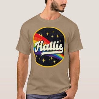 Hattie Rainbow in ruimte  stijl T-shirt