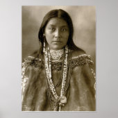 Hattie Tom, Chiricahua Apache Poster (Voorkant)