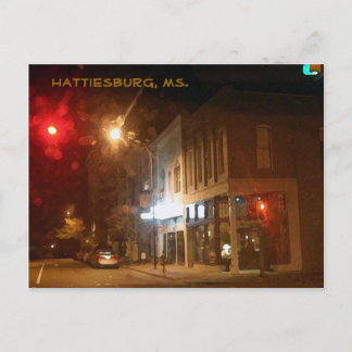 Hattiesburg, mevrouw Briefkaart