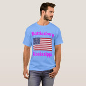 Hattiesburg Mississippi Stijlvolle Prints 1 T-shirt (Voorkant volledig)