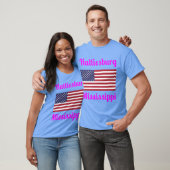Hattiesburg Mississippi Stijlvolle Prints 1 T-shirt (Unisex)