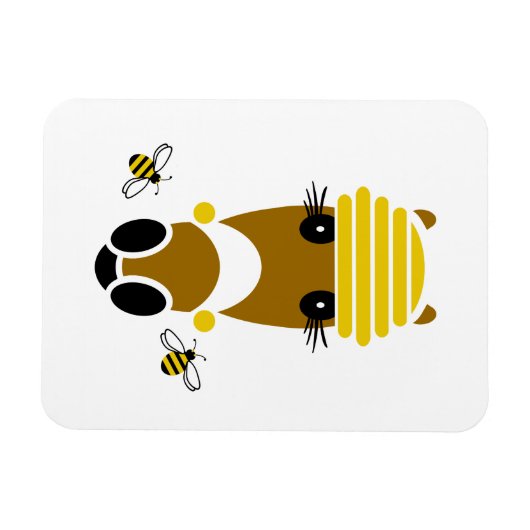 Hattingdon Beehive-Pet Magneet (Horizontaal)