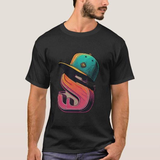 Hattitude: Een hiphopviering T-shirt (Voorkant)