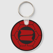 Hattori Clan Kamon Sleutelhanger (Voorkant)