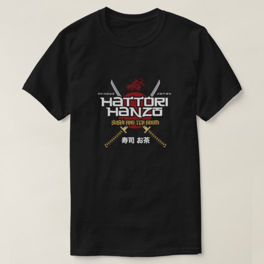 Hattori Hanzo Fited Scoop T-shirt (Design voorkant)