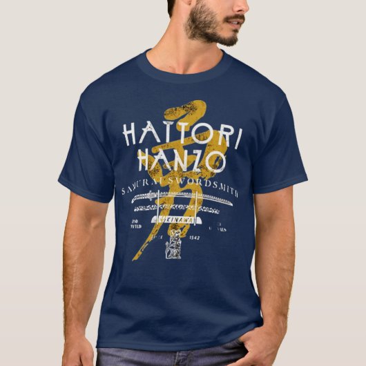 Hattori Hanzo Samurai Swordsmith T-shirt (Voorkant)