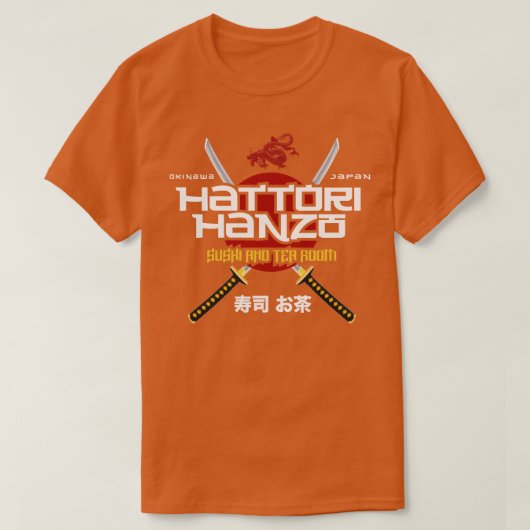 Hattori Hanzo T-shirt (Design voorkant)