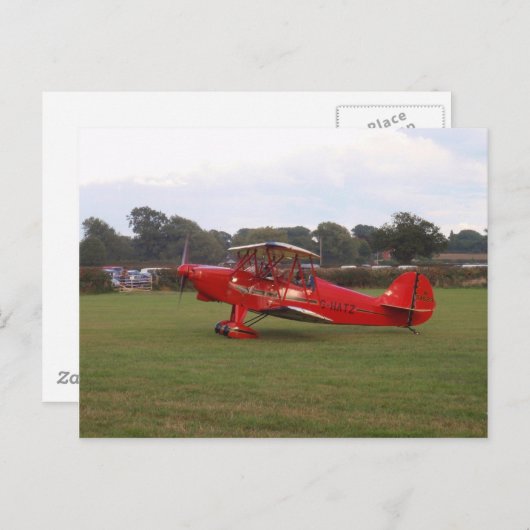 Hatz Biplane Briefkaart (Voorkant / Achterkant)