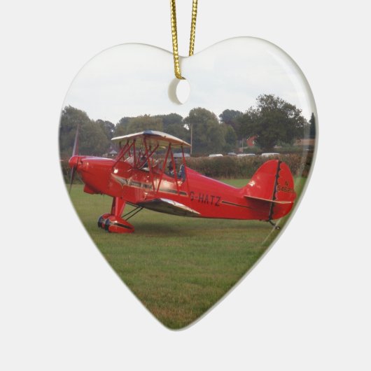 Hatz Biplane Keramisch Ornament (Links)