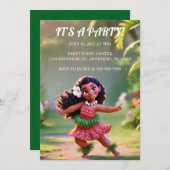 Hauʻoli Hula Princess Kaart (Voorkant / Achterkant)