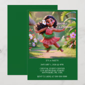 Hauʻoli Hula Prinses Kaart (Voorkant / Achterkant)