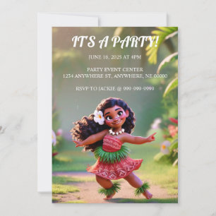 Hauʻoli Hula Prinses Kaart
