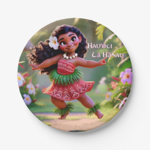 Hauʻoli Hula Prinses Papieren Bordje