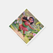 Hauʻoli Hula Prinses Servet (Hoek)