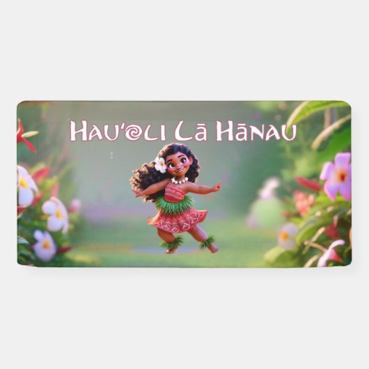 Hauʻoli Hula Prinses Spandoek (Horizontaal)