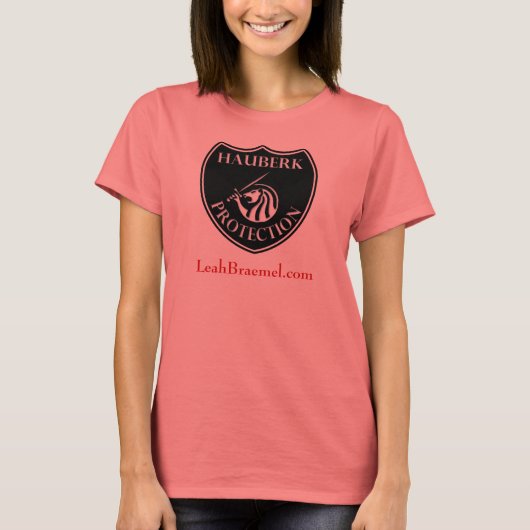 Hauberk B&W Shield T-shirt (Voorkant)