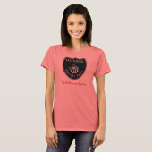 Hauberk B&W Shield T-shirt (Voorkant volledig)