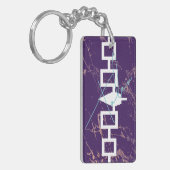 Haudenosaunee Confederatie Vlag Sleutelhanger (Voorkant Links)