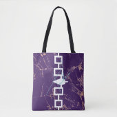 Haudenosaunee Confederatie Vlag Tote Bag (Voorkant)