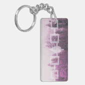 Haudenosaunee Misty Forest Flag Kaart Sleutelhanger (Voorkant Links)