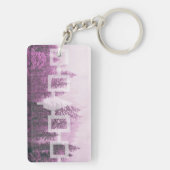 Haudenosaunee Misty Forest Flag Kaart Sleutelhanger (achterkant)