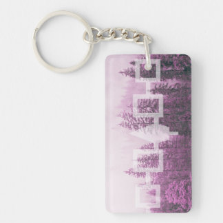 Haudenosaunee Misty Forest Flag Kaart Sleutelhanger