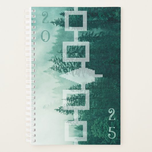 Haudenosaunee Misty Forest Vlagplanner Planner (Voorkant)