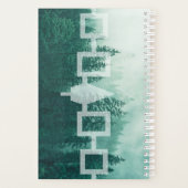 Haudenosaunee Misty Forest Vlagplanner Planner (Achterkant)