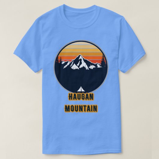 Haugan Mountain 1 T-shirt (Design voorkant)