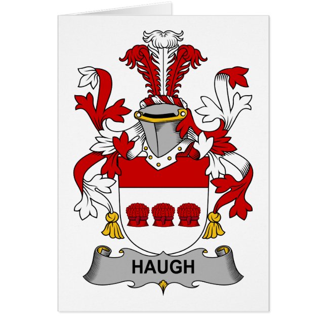 Haugh Family Crest (Voorkant)