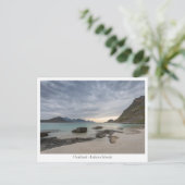 Haukland Beach Briefkaart (Staand voorkant)