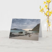 Haukland Beach Kaart (Gele Bloem)