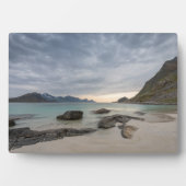 Haukland Lofoten Fotoplaat (voorkant)