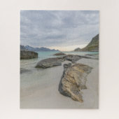 Haukland Lofoten Legpuzzel (Verticaal)