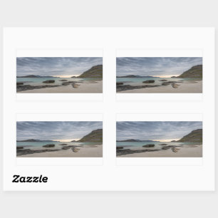 Haukland Lofoten Rechthoekige Sticker