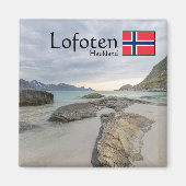 Haukland Souvenir Magneet (Voorkant)