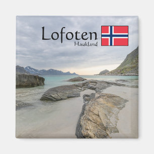 Haukland Souvenir Magneet