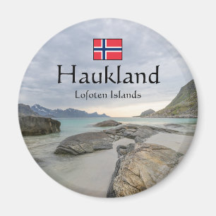 Haukland Souvenir Magneet