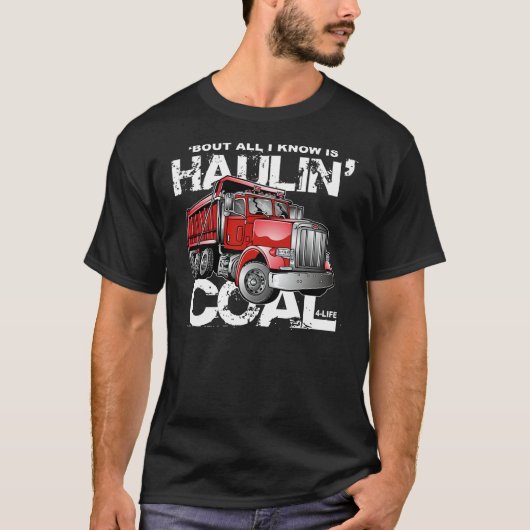 HAULIN' COAL T-SHIRT (Voorkant)