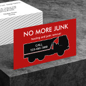 Hauling en Junk Removal Theme Visitekaartje