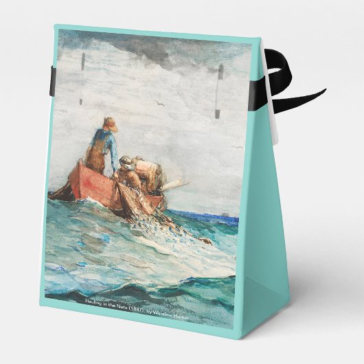 Hauling in the Nets (1887) door Winslow Homer Bedankdoosjes