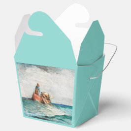 Hauling in the Nets (1887) door Winslow Homer Bedankdoosjes