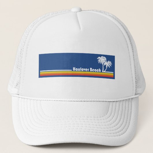 Haulover Beach Miami Florida Trucker Pet (Voorkant)