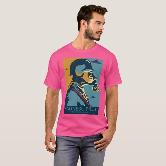 Haunebu Pilot T-shirt (Voorkant volledig)