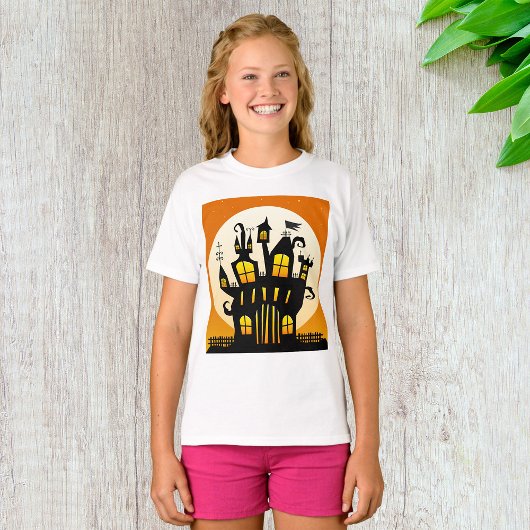 Hauned House en Moon Girls T-Shirt