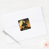 Hauned House Halloween Party Sticker (Envelop)
