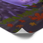 Hauned House met Orbs Poster (Hoek)