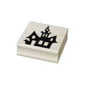 Haunhouse 3 silhouette kunstzegel rubberstempel (Stempel)